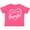 Vintage Hot Pink, variant on Inktastic I Love My Grandpa in White Chalk Heart Boys or Girls Toddler T-Shirt