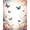 Pink, Pattern 1, variant on ODIKA 8'x10' Machine Washable Non-Slip Area Rug, Meadow Floral Insect Garden Design High Traffic Rug, Pink, 157594