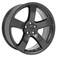 thumbnail image 3 of OE Wheels DG12 20 Inch Rims Fit Charger Style 5x115 20x8 Satin Black - Hollander 2296 (Set of 4), 3 of 5