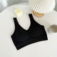 thumbnail image 1 of Ropa interior sencilla e informal de talla grande para mujer, sujetador con base de tubo y copa fija de látex Sense, sujetador envolvente para mujeres de mediana edad y mayores, 1 of 4