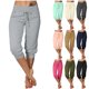 thumbnail image 5 of WILLBEST Pantalones Casuales de Mujer, elegantes Pantalones de Traje Rectos y Drapeados para Uso Diario, Diseño de Cintura Alta para Primavera y Verano. Extra Grande, 5 of 5