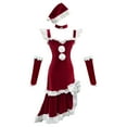 thumbnail image 4 of SRZYMJ Womens Christmas Dress Holiday Bodycon Club Mini Dress, 4 of 7