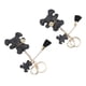 thumbnail image 1 of Llavero de oso Bling Bling 2 piezas de cuero lindo, 1 of 12
