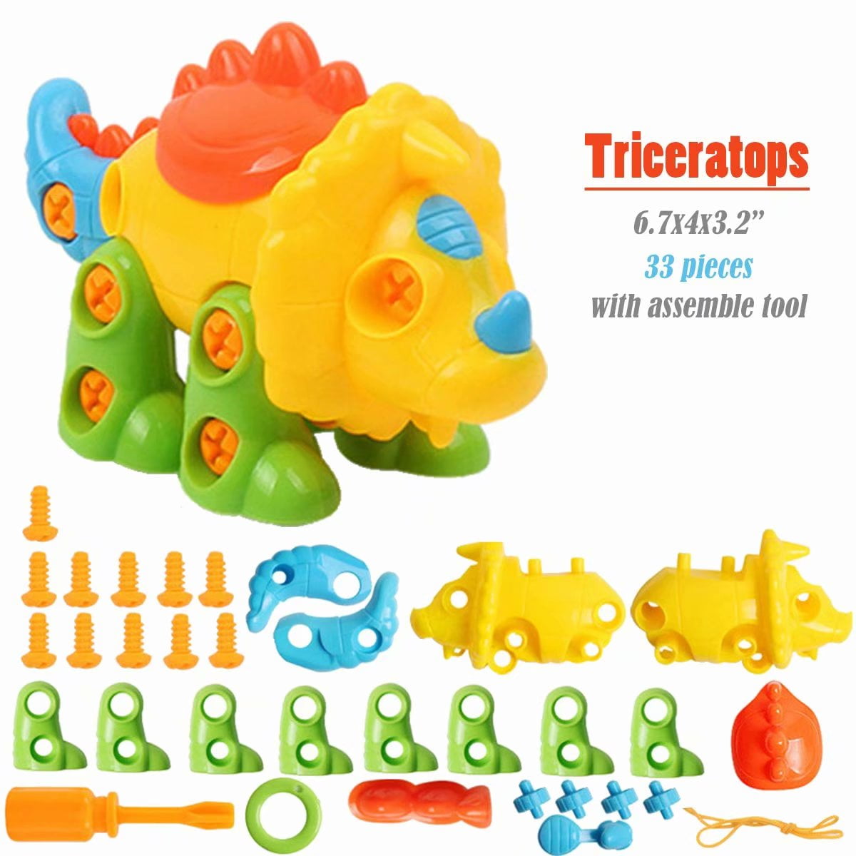 take apart dinosaur toy walmart