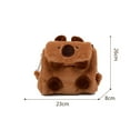 thumbnail image 7 of Capybara Bag Cute Embroidered Animal Crossbody Bag Backpack Gifts, 7 of 7