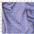 thumbnail image 4 of Soimoi Tissu Popeline de Coton Imprimé Floral Fleur 1 Yard 42 Pouces de Large, 4 of 5