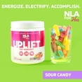 thumbnail image 3 of NLA for Her Uplift Pre-Workout (40 Servings) - Sour Candy - Provides Clean/Sustained Energy, Supports Athletic Performance, Helps Fast Twitch Muscle Fiber Activation, 3 of 7