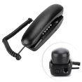 thumbnail image 1 of Mini Wall Phone, Retro Wall Mount Telephone Desktop Corded Landline Phone Fixed Telephone With Flash /call Mute/ Last Number  Function For Home,Hotel,School And Office, 1 of 8