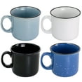 thumbnail image 3 of Mr. Coffee Mr. Colebrook Speckled Stoneware 18oz 4 Piece Mug Set in Assorted Colors, 3 of 3