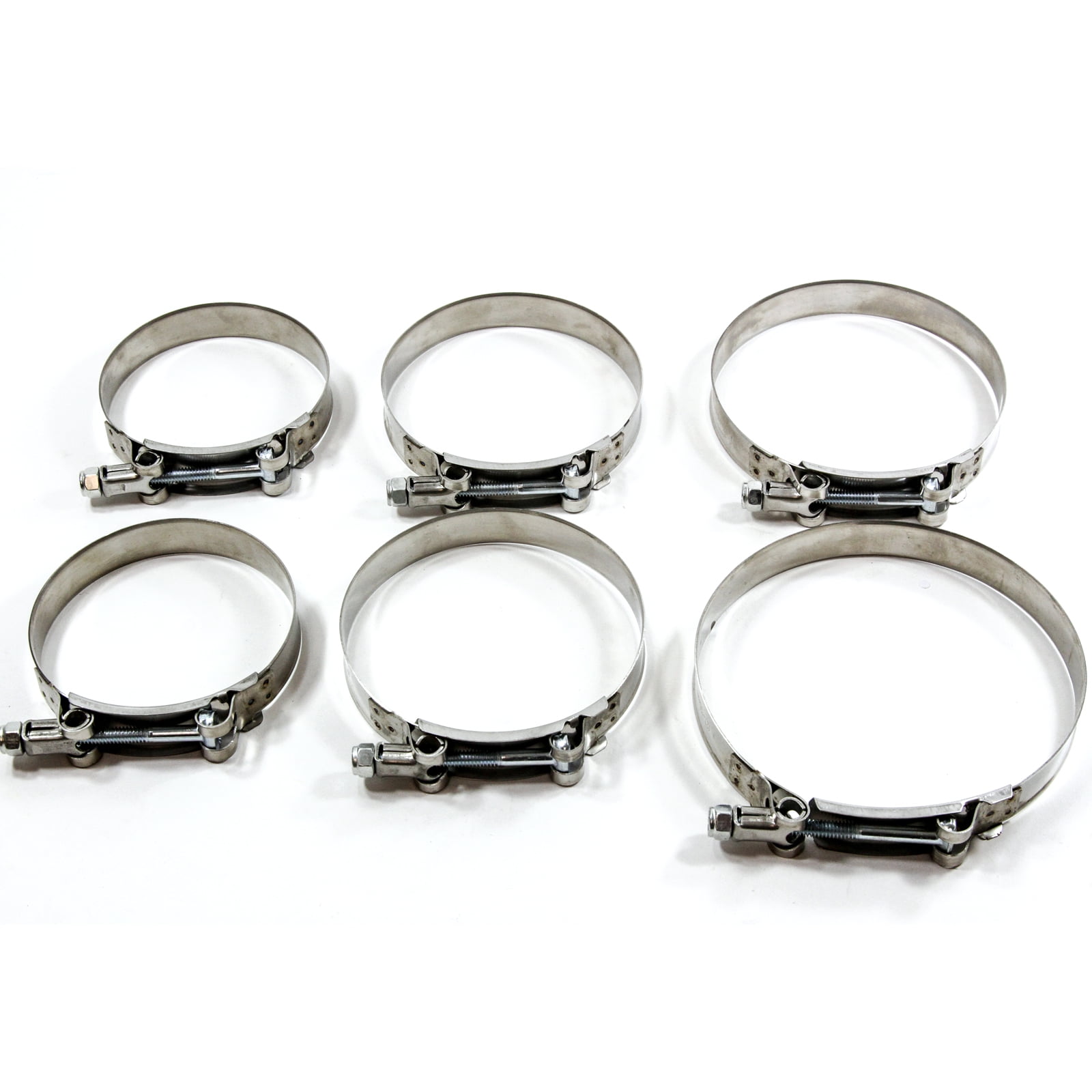 1 ea Bulk Of Stainless Metal Steel Hose Clamps Assortment Variety Hose