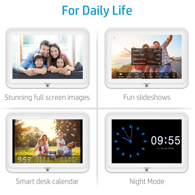 HP df1050tw inch WiFi Digital Photo Frame with HD Display