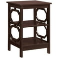thumbnail image 1 of Pemberly Row Modern 16" Square End Table in Espresso Wood Finish, 1 of 7