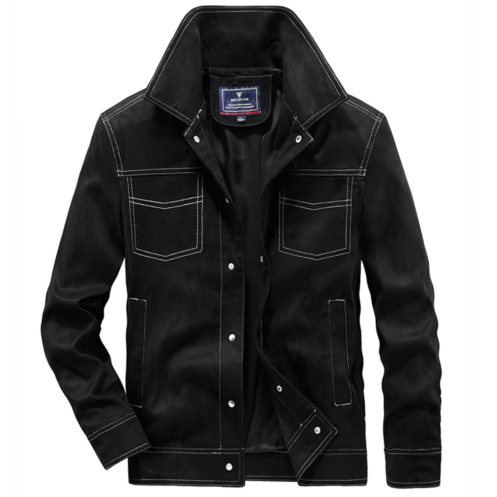 Solid Autumn Mens Jackets Male Casual Zipper Summer Jacket