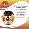 thumbnail image 7 of Looney Tunes Taz Sculpted Ceramic Mug | Holds 24 Ounces, 7 of 7