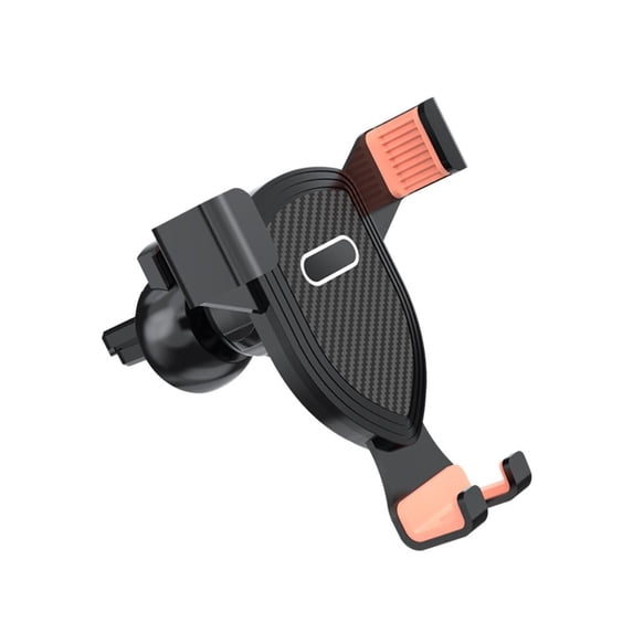 Support CellPhone Stand Bracket Air Vent Mount Gravity Auto Phone Holder Clip Car Phone Holder BLACK