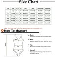 thumbnail image 3 of AGWOLF Women's One Piece Swimsuit Sports Ribbed High Cut Swimwear Tummy Control V Neck Bow Monokini Plus Size Bathing Suit for Women, 3 of 6