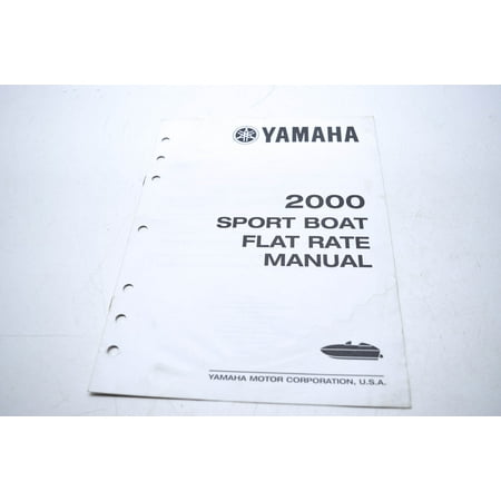 OEM Yamaha LIT-18750-SB-2K JET BOAT 2000 FLAT R Service Manual