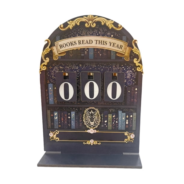 Indicador de progreso de lectura Seguimiento de lectura Señal de seguimiento de lectura para el club de lectura de la biblioteca Negro