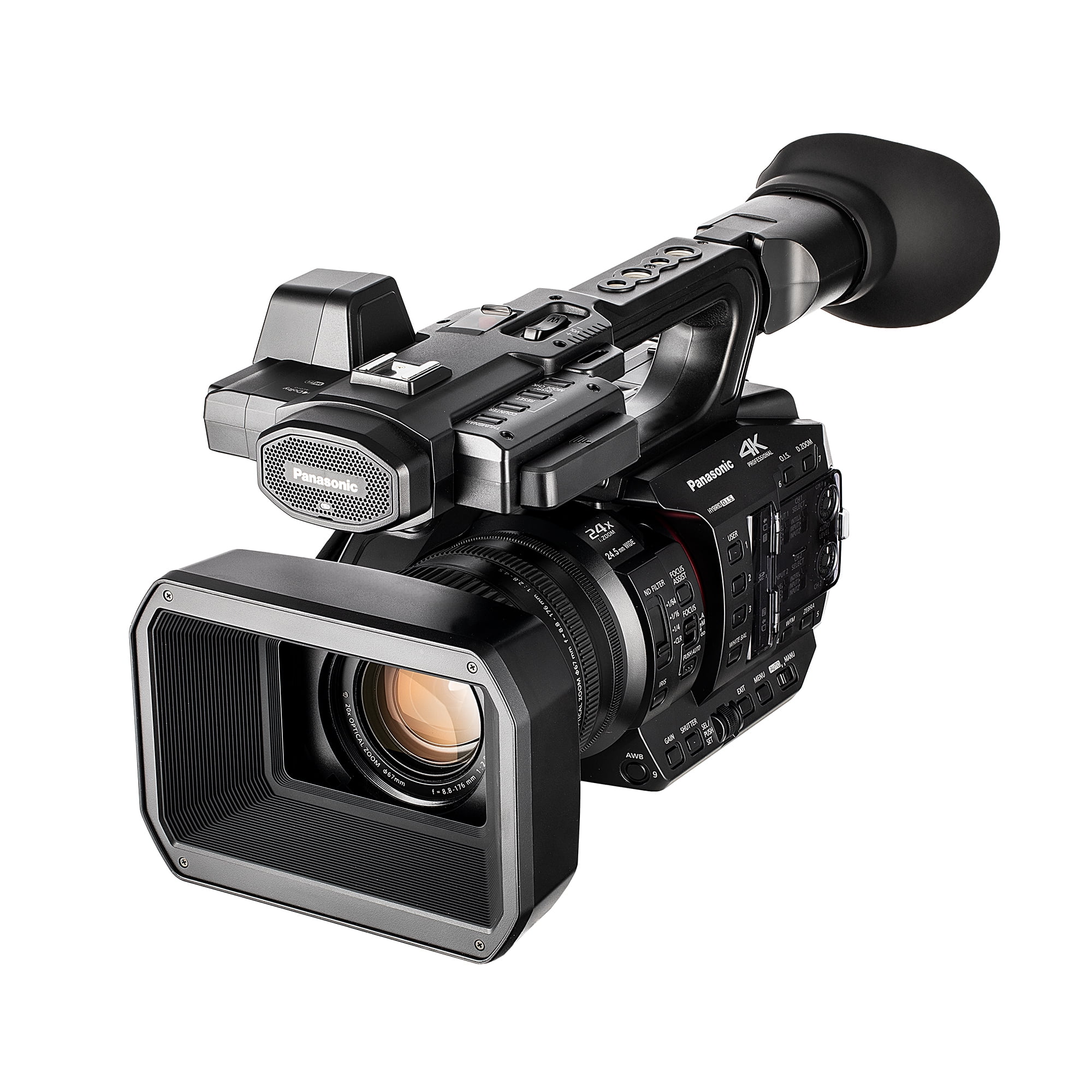 Panasonic AG-X20ED 4K Professional Camcorder, 20x Optical Zoom