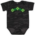 thumbnail image 3 of Inktastic Shamrock Four Leaf Clover St Patricks Boys or Girls Baby Bodysuit, 3 of 5