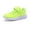 Green, variant on Fashion Autumn Children Girls Sports Shoes Flat Thick Bottom Lightweight Non Lace Up Easy To Wear Mesh Upper Breathable And Comfortable