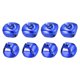thumbnail image 1 of Cascabeles, 1(25mm) 8uds Pequeñas Campanas para Artesanías Bricolaje Navidad, Vacaciones Decoración, Musical Fiesta, Hogar, Festival, Boda, Oscuro Azul, 1 of 5