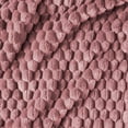 thumbnail image 5 of Better Homes & Gardens Textured Velvet Plush Oversized Couch Throw Blanket, Violet Gem, 5 of 8