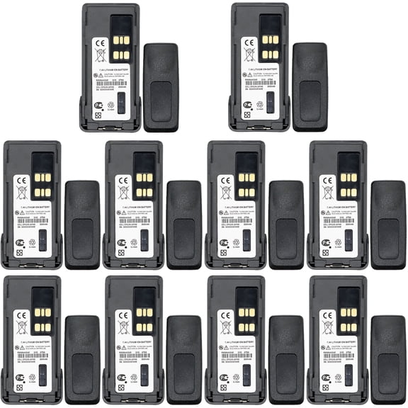 10PCS 2600mAh PMNN4409 PMNN4493A Battery For Motorola APX2000 APX 4000xh H52QDF9PW6AN UHF