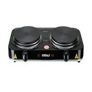 Emerald 20 2-Coil Black Countertop Burner