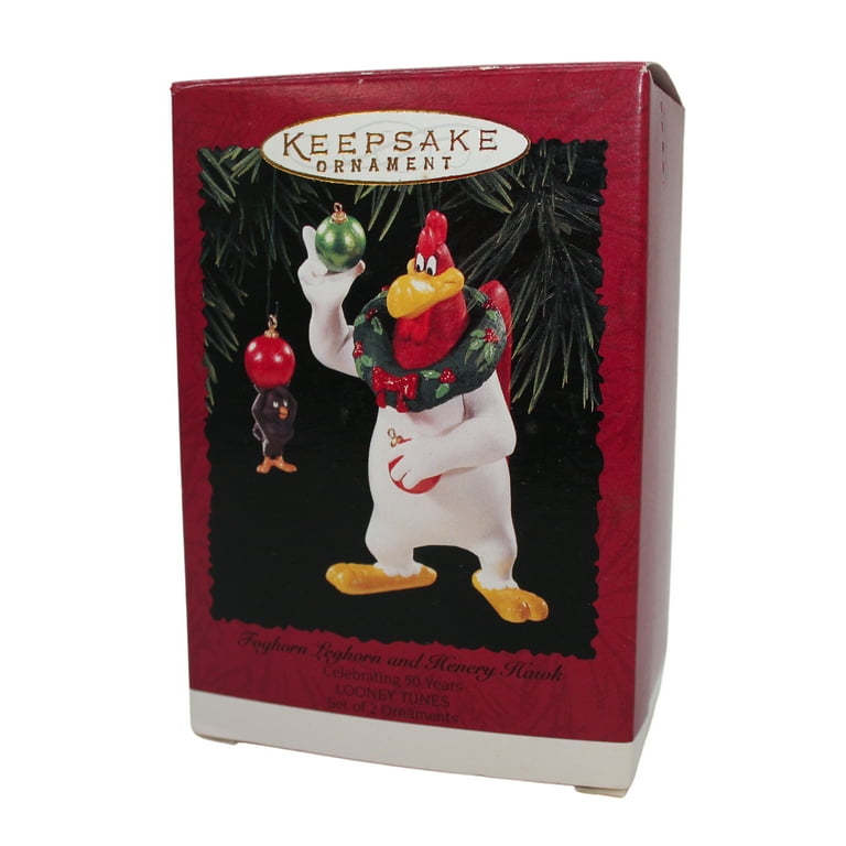 Hallmark Ornament: 1996 Foghorn Leghorn and Henery Hawk | QX5444 Hallmark Ornament: 1996 Foghorn Leghorn and Henery Hawk | QX5444