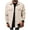 Beige, variant on Mens Shirt Jacket Long Sleeve Button Down Casual Shacket Lightweight thermal Shirts with Pockets Navy XXL(XXL)