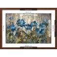 thumbnail image 5 of Art.com Silver and Sapphire Art Print by Silvia Vassileva, Brown Frame Wall Art, 23" x 17", 5 of 5