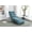 Blue, variant on Chaise Lounge Chair Indoor, Linen Upholstered Chaise Couch Chair with Remote, Futon Floor Lounger for Living Room, Bedroom, Black