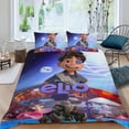 thumbnail image 2 of Elio Conjunto de sábanas temático, trío de piezas, cómodo y amigable con la piel, diseño único, regalo de decoración para el hogar para familiares, amigos y fans, 90 cm * 190 cm, 2 of 6