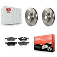 thumbnail image 1 of Transit Auto Front Disc Brake Rotors and Semi-Metallic Pads Kit for Car Land Rover Discovery Sport Range Evoque Jaguar E-Pace K8F-102690, 1 of 11