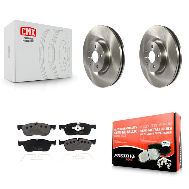 Transit Auto Front Disc Brake Rotors and Semi-Metallic Pads Kit for Car Land Rover Discovery Sport Range Evoque Jaguar E-Pace K8F-102690