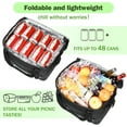 thumbnail image 6 of Tirrinia Large Cooler Bag, 48 Cans Insulated Leakproof Soft Ice Chest, Portable Beach Cooler, 6 of 8