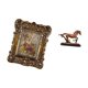 thumbnail image 5 of Marco de fotos con escultura floral tallada a mano, figura decorativa, adorno de arte coleccionable, estatua de caballo, soporte para fotos de mesa, p, 5 of 8