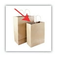 thumbnail image 6 of COSCO Premium Shopping Bag, Brown Kraft, 10" x 13", 50/Box, 6 of 6
