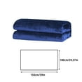 thumbnail image 3 of Furry Blanket 100X150cm Super Soft Warm Solid Warm Fleece Blanket Throw Rug Sofa Bedding, 3 of 3