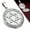 Silver Tone, variant on Stainless Steel Jewish Star of David Love Heart Arrow Locket Pendant Necklace - Silver Tone