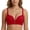 Wine, variant on SAZBJOJN Women's Bras Seamless Full Coverage Bra Anti-Sagging Side Support Bras for Women Thin Lightly Push Up Bra No Underwire Comfort No Dig Strap Bra Size A Black