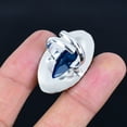 thumbnail image 4 of Tanzanite Quartz Gemstone 925 Sterling Silver Adjustable Jewelry Ring VJ 1315, 4 of 4