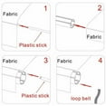 thumbnail image 3 of ALEKO 10' x 8' Vinyl RV Awning Fabric Replacement for Retractable Awning, Burgundy Fade Color, 3 of 7