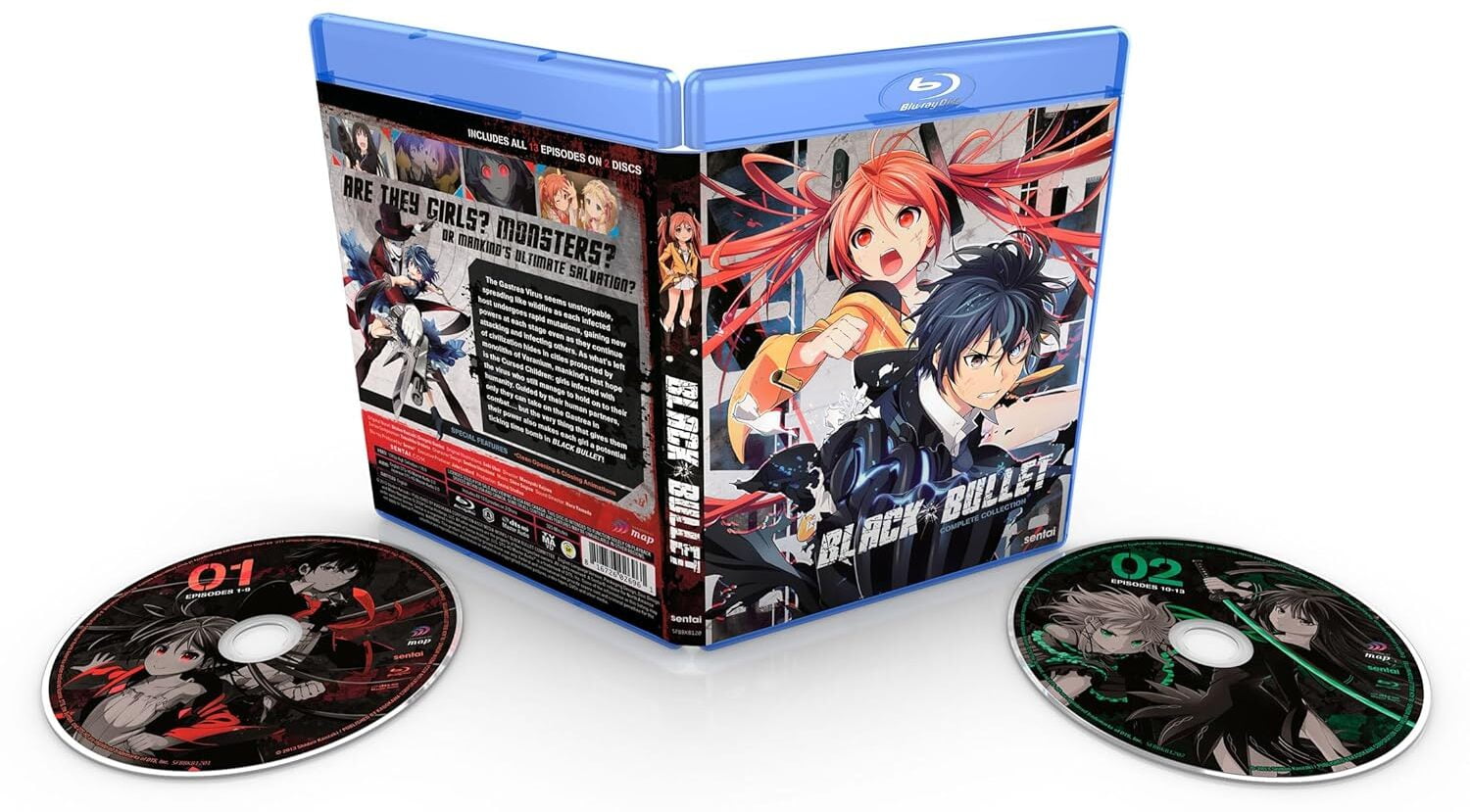 Black Bullet　Blu-ray全巻収納BOX付き Black Bullet Blu-ray全巻収納BOX付き Amazon.com: Black Bullet
