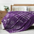 thumbnail image 5 of Nana Gifts, Nana Birthday Gifts, Nana Purple Blanket, Gifts for Nana from Grandkids, Best Nana Gift for Mothers Day Christmas, Super Soft Throws Blanket for Nana 60"X50", 5 of 6