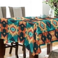 thumbnail image 3 of Ryvnso Mandala Blue Print Rectangle Table Cloth Tablecover Dinning Tablecloth 60"x90", 3 of 8