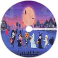 thumbnail image 1 of FMSHPON Halloween Team Xmas Christmas Tree Skirt Stand Mat for Holiday Party Decoration Indoor Outdoor 48 inches, 1 of 6