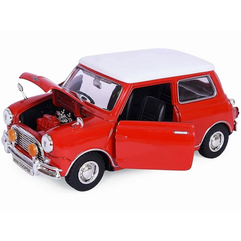 1961-1967 Morris Mini Cooper Red with White Top 