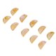 thumbnail image 5 of 10pcs 3d arte Del Clavo Consejos De Uñas Decoraciones Shell Joyería Clavos Piedra de concha semicircular, 5 of 6